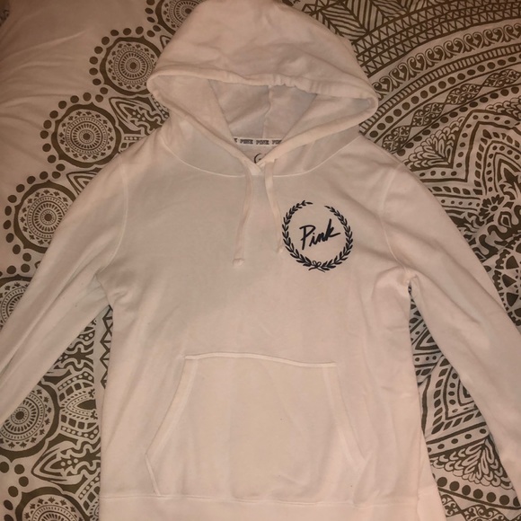 PINK Victoria's Secret Tops - VS White Sweatshirt